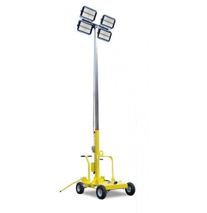 Tragbare Erzeugungsgruppen--800W LED-Lichtmast (4 x 200)