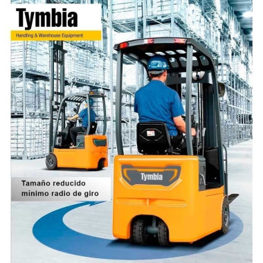 Carrelli Elevatori--Carrello elevatore elettrico 3 ruote 800-1200 kg Serie H4 2
