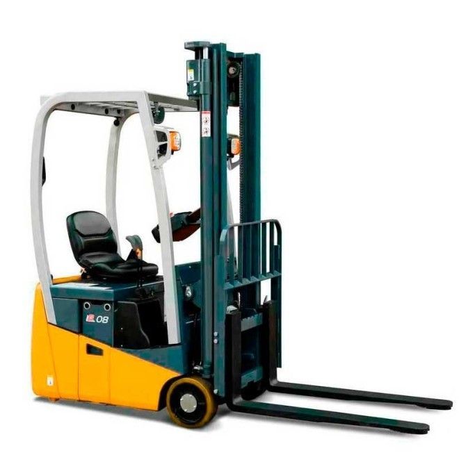 Electric forklift 3 wheels 800-1200kg G2 series, Available in 0,...