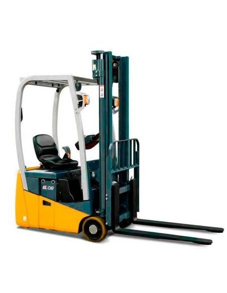 Electric forklift 3 wheels 800-1200kg G2 series, Available in 0,...