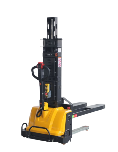 Self-supporting stacker fully electric 1000kg to 1300mm, The stack...