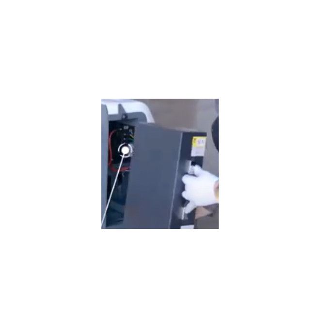 Impilatore autoportante completamente elettrico 1000kg a 1300mm, la pila...
