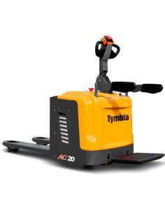 Transpallet Elettrici-TYMBIA-Transpallet al litio 2000kg con piattaforma - Batteria 24V/150Ah