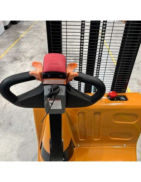 Electric Stackers--Electric stacker lithium 1200kg to 2500mm - 24V/60Ah