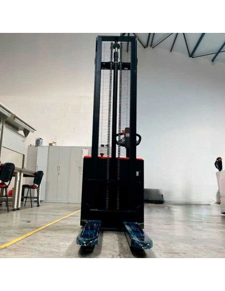Electric Stackers--Electric stacker lithium 1200kg to 2500mm - 24V/60Ah