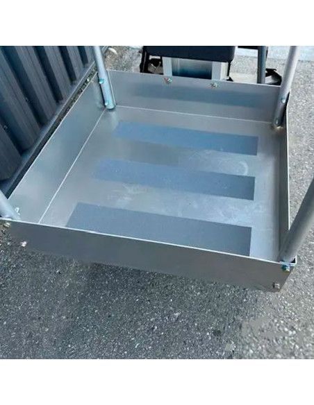 Plates-Formes Pour Une Personne--Plate-forme élévatrice mât vertical 10.4m-136kg (batterie)