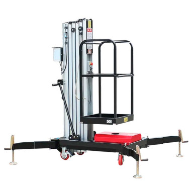 Piattaforme per Persona Singola--Piattaforma di sollevamento 10m-130kg albero verticale (con cavo) 2