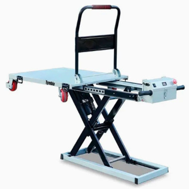 Electrical tables-TYMBIA-Table Forklift electric scissors with manual cart 300kg (120x70)