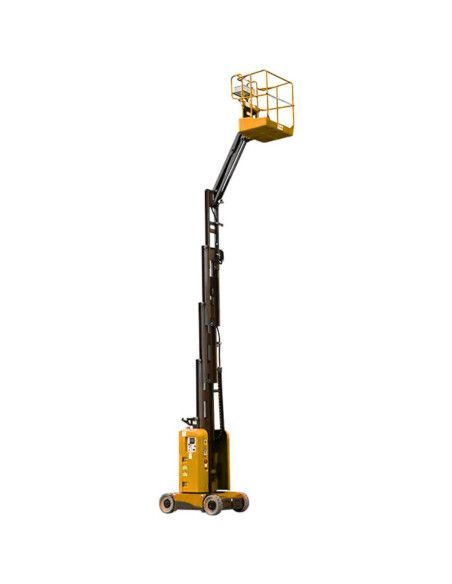 Plataformas Únicas-TYMBIA-Plataforma elevatória mastro vertical com braço 7,9m-200kg