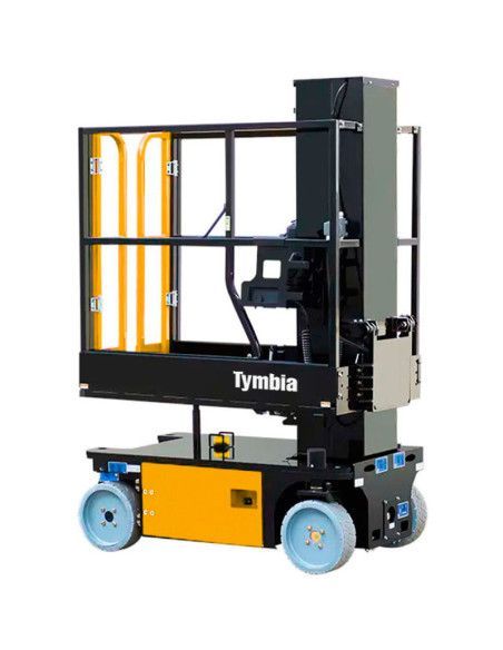 Plataformas unipersonales-TYMBIA-Plataforma Elevadora mástil vertical con brazo 4,8m-227kg