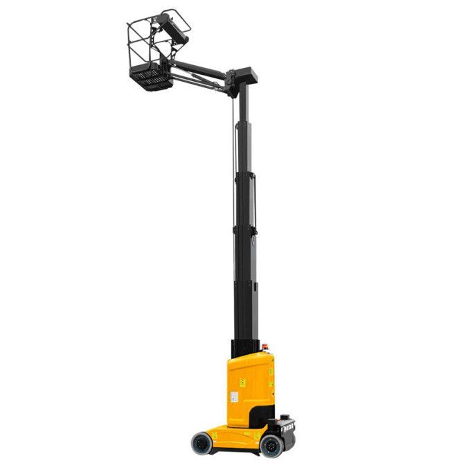 Plates-Formes Pour Une Personne-TYMBIA-Plate-forme élévatrice mât vertical avec stylo 9,2m-200kg