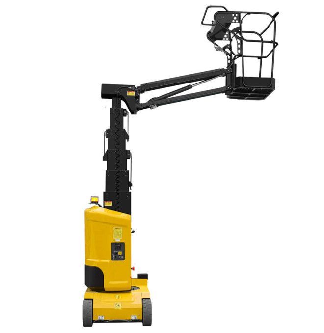 Mobile Work Platforms-TYMBIA-Lifting platform vertical mast with pen 9,2m-200kg
