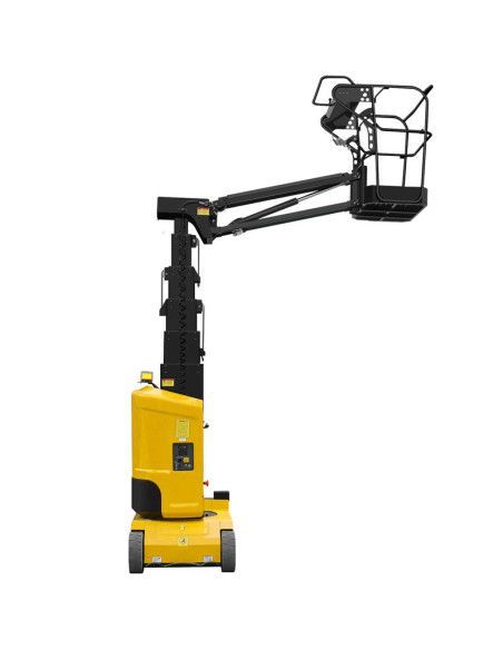 Mobile Work Platforms-TYMBIA-Lifting platform vertical mast with pen 9,2m-200kg