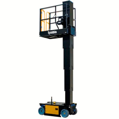 Plataformas Únicas-TYMBIA-Plataforma elevatória mastro vertical com braço 6m-159kg 2