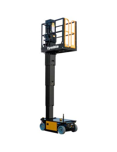 Plates-Formes Pour Une Personne-TYMBIA-Plate-forme élévatrice mât vertical avec bras 6m-159kg