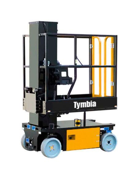 Plataformas Únicas-TYMBIA-Plataforma elevatória mastro vertical com braço 6m-159kg