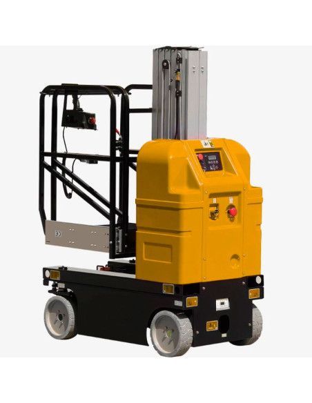 Plataformas Únicas-TYMBIA-Plataforma elevatória mastro vertical com braço 7.5m-125kg