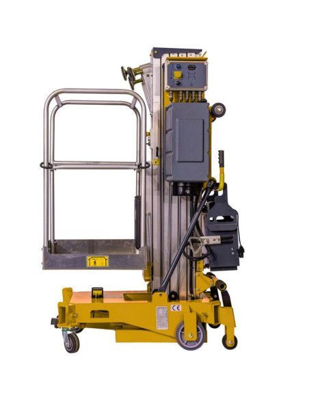 Mobile Work Platforms--Lifting platform 12m-120kg vertical mast (battery)
