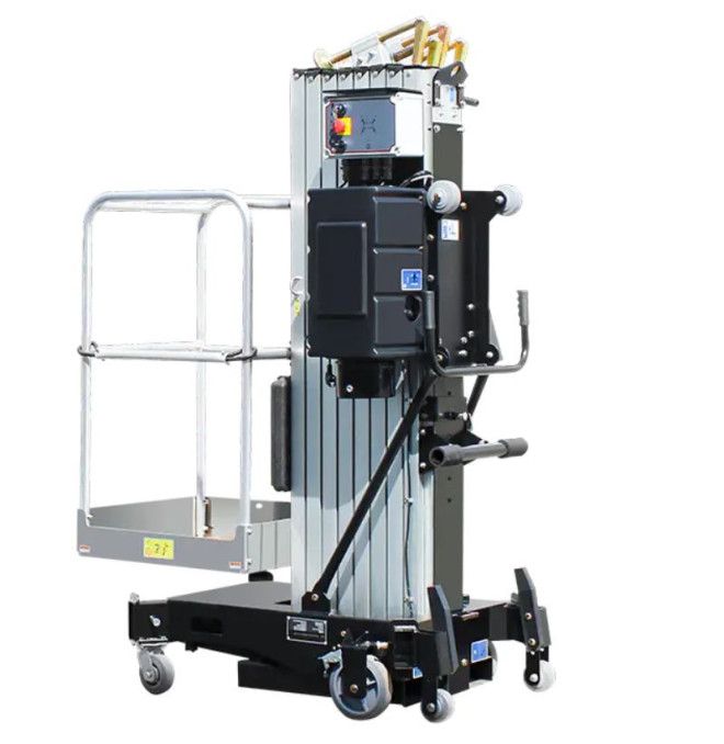 Einzelpersonen-Plattformen--Hebebühne vertikaler mast 10.4m-136kg (batterie)