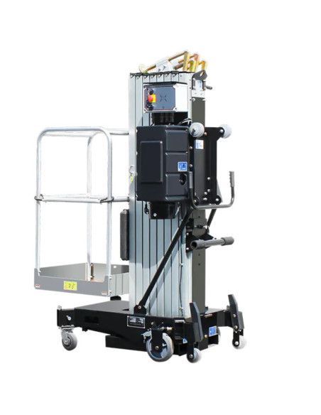 Einzelpersonen-Plattformen--Hebebühne vertikaler mast 10.4m-136kg (batterie)