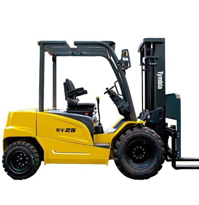 Forklift Trucks--Rough Terrain Forklift LITIO 2500KG. Simple traction