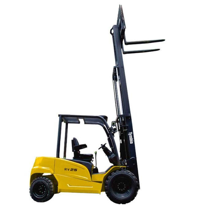 Empilhadeiras--Empilhador para terrenos acidentados LITIO 2500KG. Tração simples