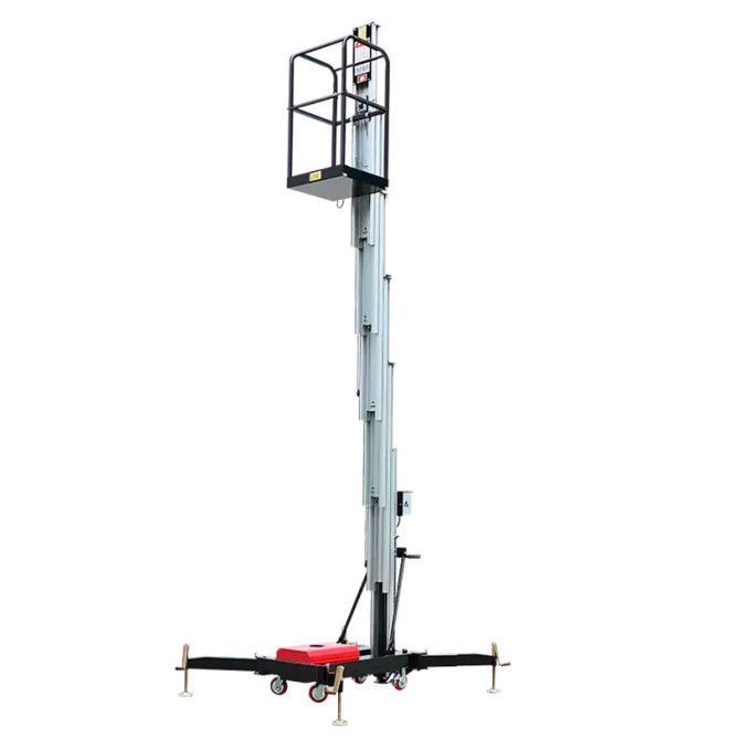 Piattaforme Unipersonali - Piattaforma di sollevamento per albero verticale 10m-130kg (batteria)