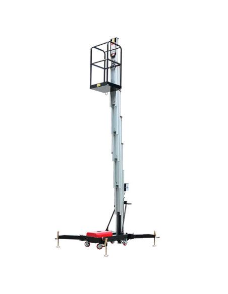 Plataformas unifessoais - plataforma vertical de levantamento do mastro 10m-130kg (bateria)