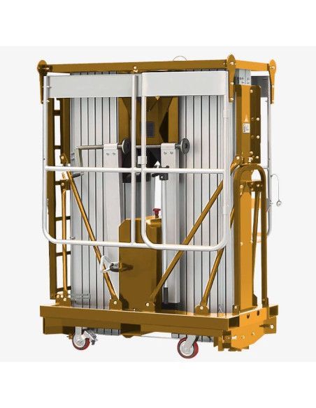 Einzelpersonen-Plattformen--Hebebühne doppelter vertikaler mast 18m-150kg (batterie)