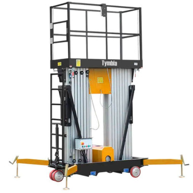 Einzelpersonen-Plattformen--Hebebühne doppelter vertikaler mast 12m-200kg (batterie)