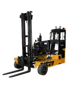 Carrelli Elevatori--Caricatore laterale diesel multidirezionale 3.5tn - Motore Kubota