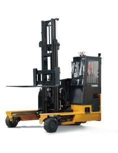 Chariots Élévateurs--Moteur de charge diesel 4tn directionnel multidirectionnel - Moteur Kubota