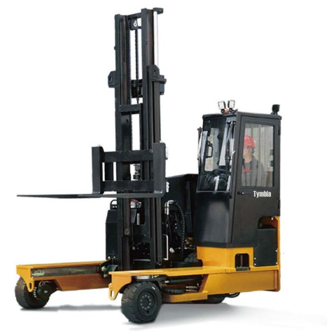 Forklift Trucks--Multi-directional diesel 4tn side load truck - Kubota engine