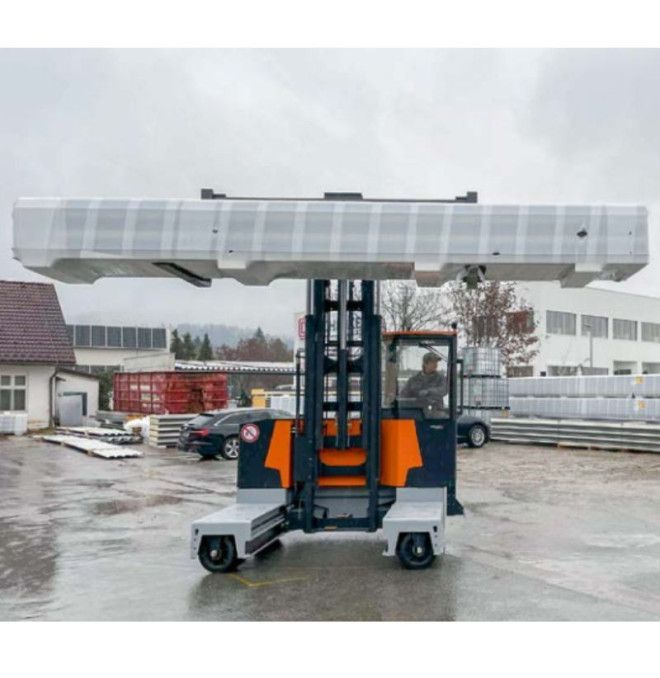 Carretilla multidireccional diésel de carga lateral 4,5tn - Motor Kubota