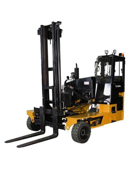Forklift Trucks--5tn multi-directional diesel side-loading forklift - Kubota engine