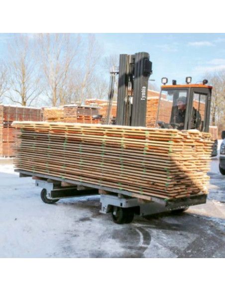 Forklift Trucks--5tn multi-directional diesel side-loading forklift - Kubota engine