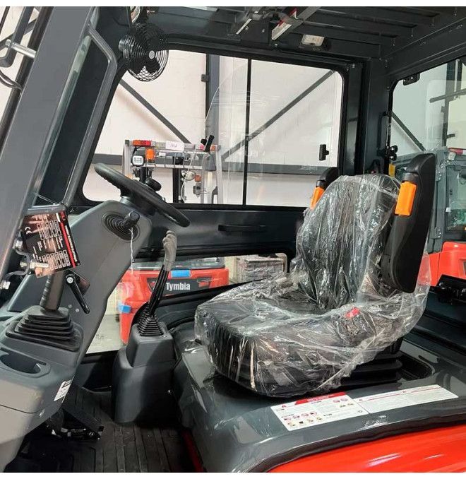 Carrello elevatore-Tymbia-carrello elevatore al litio litio 1800 kg, maschio triplex a 4800mm - batteria al litio 80V / 150Ah