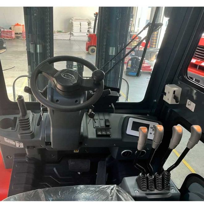 Carrello elevatore-Tymbia-carrello elevatore al litio litio 1800 kg, maschio triplex a 4800mm - batteria al litio 80V / 150Ah