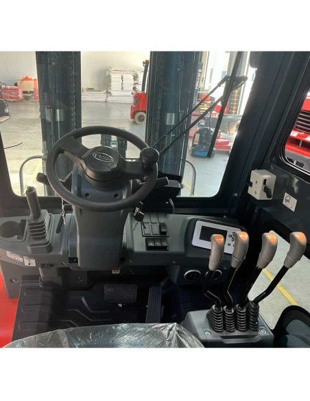 Carrello elevatore-Tymbia-carrello elevatore al litio litio 1800 kg, maschio triplex a 4800mm - batteria al litio 80V / 150Ah