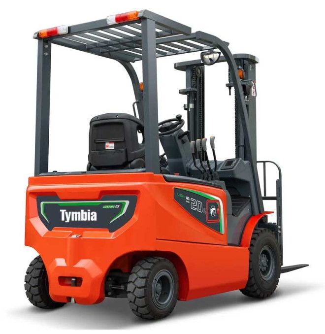 Carrello elevatore-Tymbia-carrello elevatore al litio litio 1800 kg, maschio triplex a 4800mm - batteria al litio 80V / 150Ah