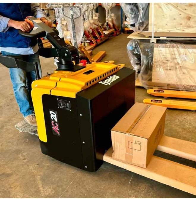 2000KG Litio trasparente con piattaforma - perfetto per il tuo negozio