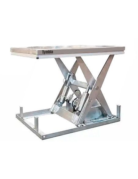 Mesas Eléctricas--Mesa Elevadora Eléctrica INOX 1000kg a 1050mm de 1300x1000mm