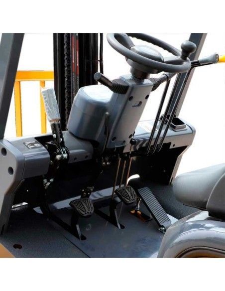 Carrelli Elevatori--Carrello elevatore Diesel 4000kg - Mastro tri 45 4500mm
