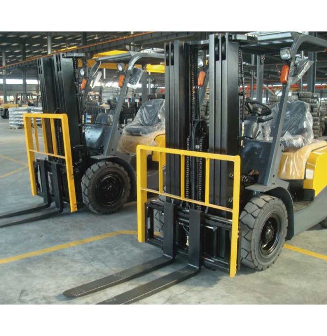 Carrelli Elevatori--Carrello elevatore Diesel 4000kg - Mastro tri 45 4500mm