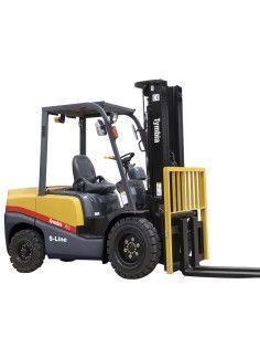 Chariots Élévateurs--Chariot élévateur Diesel 4000kg - mât triplex 4500mm