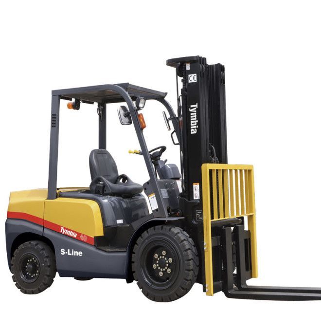 Carrelli Elevatori--Carrello elevatore Diesel 4000kg - Mastro tri 45 4500mm