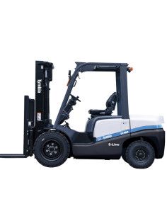 Forklift-Tymbia-Forklift Lithium Lithium Trolley 2500KG, TriPlex Male at 4700mm - Lithium Battery 80V / 205AH