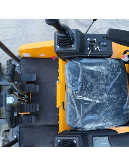 Miniexcavador 1600kg kubota d722 diesel ty16