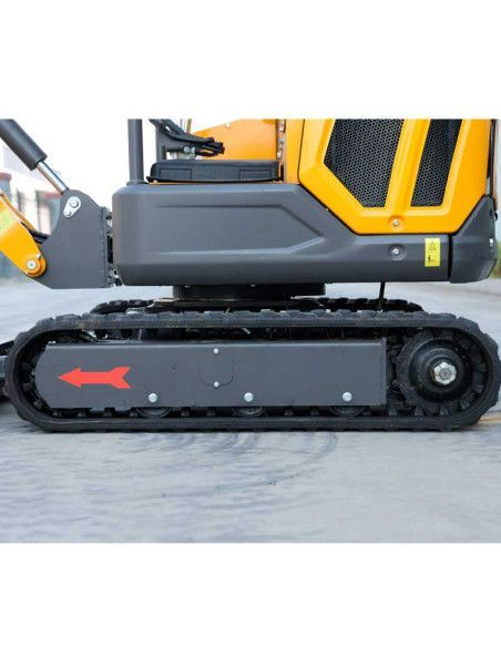 Miniexcavator 1600kg Kubota D722 Diesel Ty16