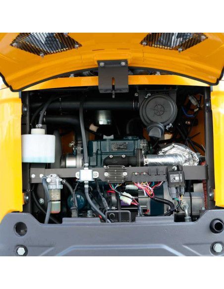 MiniExcavadora 1600kg Kubota D722 Diesel TY16